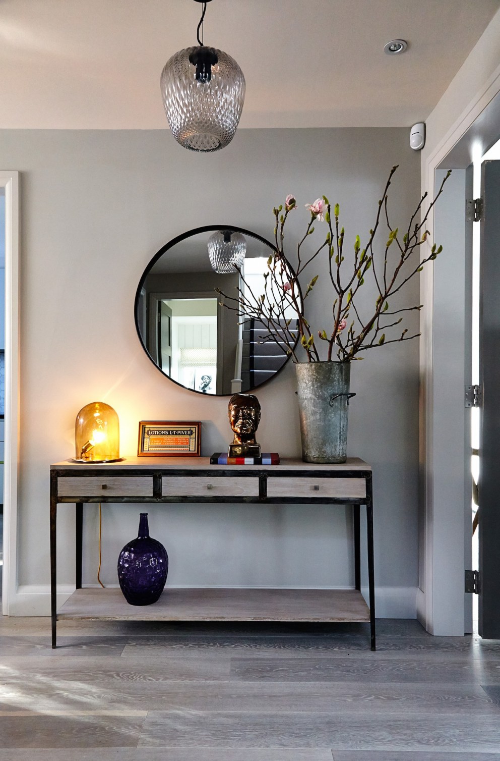 Classic-contemporary family home in North West London | Entryway | Interior Designers